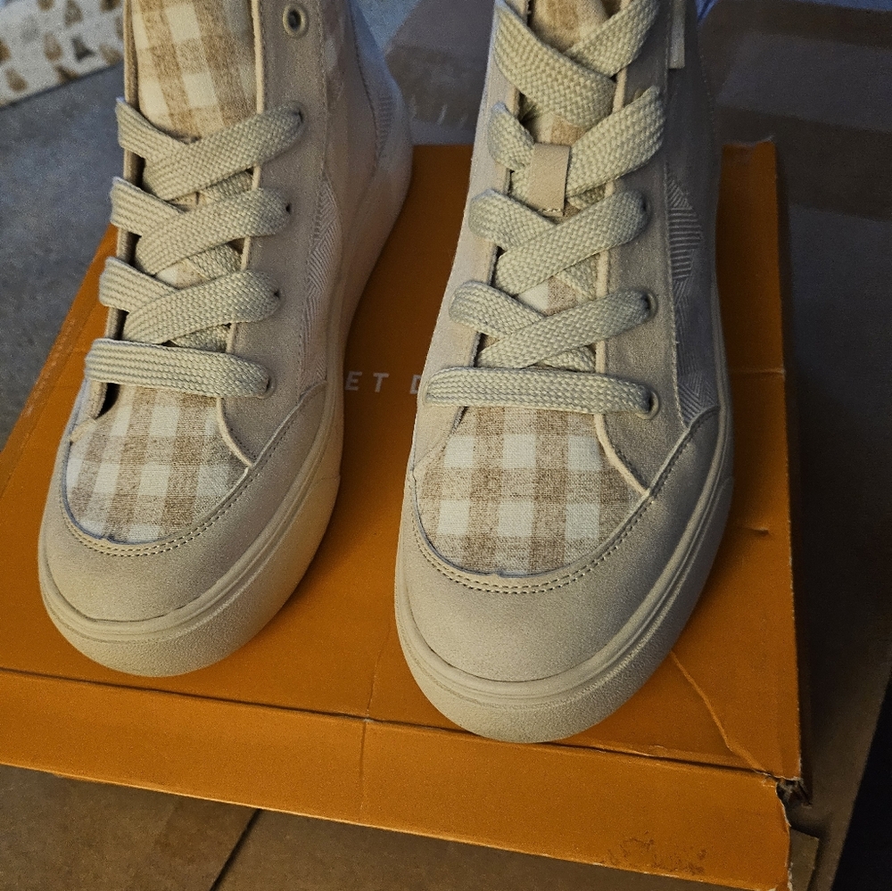 Rocket Dog LW Higher Platform Flair  Jenkins/Barton Cotton Sneakers - Picture 3 of 5
